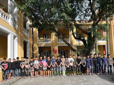 Thái Bình: khởi tố 31 đối tượng gây rối trật tự công cộng