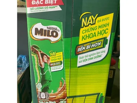 Quảng cáo Milo bị nghi "thổi phồng" công dụng, cơ quan điều tra vào cuộc