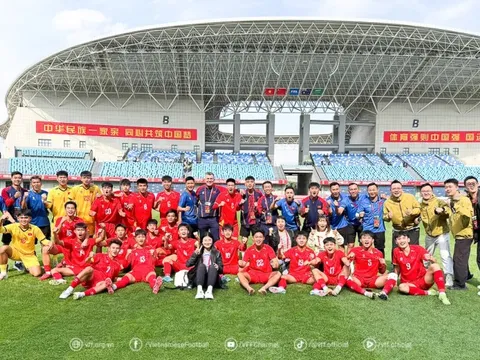 Giải U16 quốc tế CFA Team China 2025: Việt Nam thắng ngược Ả Rập Xê Út