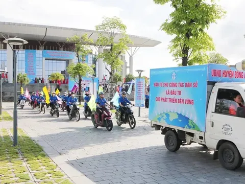 Nhiều hoạt động truyền thông dân số hưởng ứng Ngày Dân số Thế giới 11/7