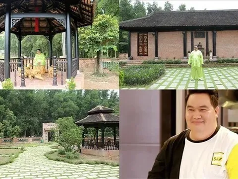 Ngắm biệt phủ phong cách xưa 1.600m2 của đạo diễn Hoàng Mập