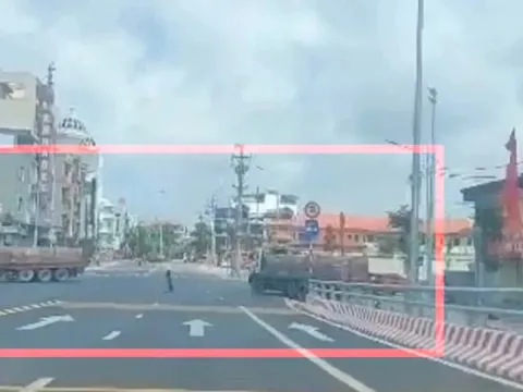 Nam Định: xử phạt 2 lái xe chở gạch vi phạm giao thông qua hình ảnh do người dân cung cấp