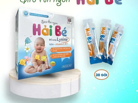 Cục An toàn thực phẩm khuyến cáo không sử dụng Siro ăn ngon Hải Bé