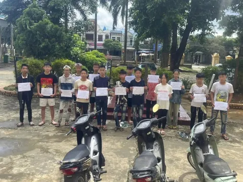 Phú Thọ: bắt giữ nhóm thanh niên mang hung khí hẹn đánh nhau tại đèo Đá Trắng