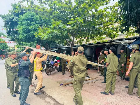 Điện Biên: công an cấp xã tăng cường kiểm soát giao thông ở cơ sở
