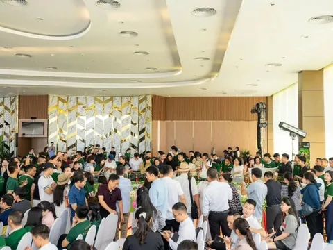 Vinhomes Golden City thu hút hàng nghìn nhà đầu tư đổ về Hải Phòng tại sự kiện ra mắt khu Mặt Trời và khai trương văn phòng bán hàng