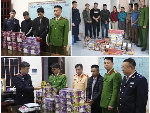 Nghệ An: liên tiếp bắt giữ nhiều đối tượng về hành vi buôn bán hàng trăm kg pháo nổ
