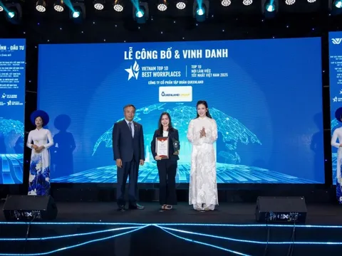 QueenLand Group được vinh danh Top 10 Nơi làm việc tốt nhất Việt Nam 2025
