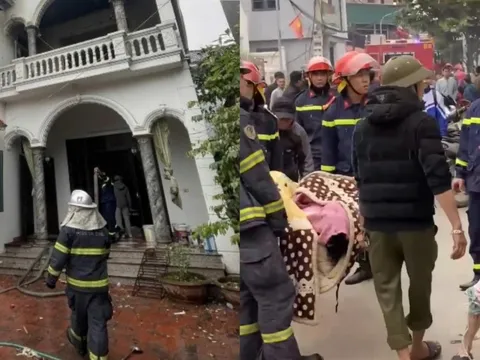 Cháy nhà ở Phúc Thọ phát hiện nhiều xác pháo, 1 người tử vong