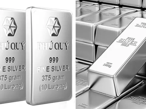 Giá bạc hôm nay 12/1/2026: Bạc Phú Quý và các thương hiệu đồng loạt tăng rất mạnh