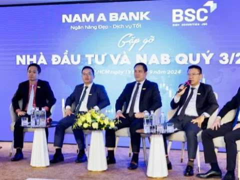 Nam A Bank gặp gỡ nhà đầu tư, sẵn sàng bứt phá những tháng cuối năm