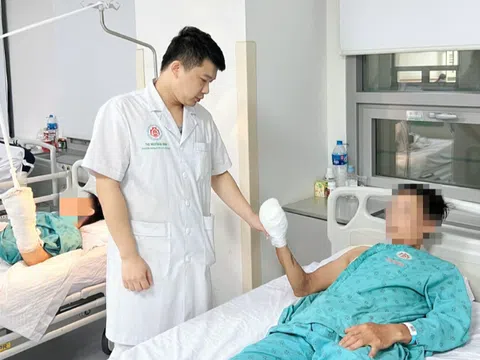 Hồi sinh bàn tay cho nam bệnh nhân sau tai nạn kinh hoàng