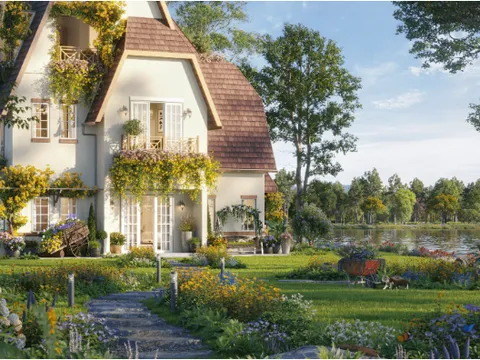 Đảo Châu Âu- Eco Central Park: Du ngoạn bốn mùa hoa giữa lòng xứ Nghệ