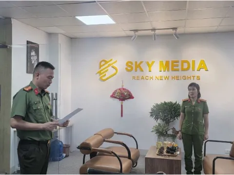 Công an Hà Nội bắt giữ ổ nhóm lừa đảo tại Công ty Sky Media