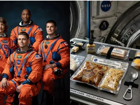 Hành trình đưa bữa ăn từ Trái Đất ra ngoài không gian