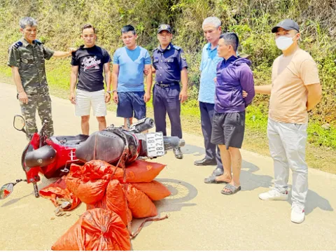 Thu giữ hơn 59kg vảy nghi của tê tê vận chuyển trái phép tại Cao Bằng
