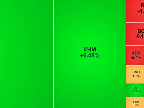 Cổ phiếu NVL tiếp tục giảm sàn, thị trường "xanh vỏ đỏ lòng"