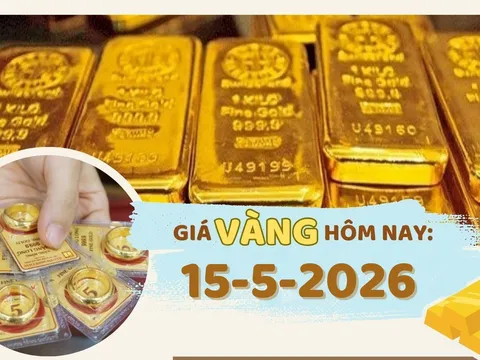 Giá vàng hôm nay 15-5: Khó vượt mốc 4.800 USD/ounce trong ngắn hạn
