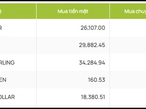 Tỷ giá ngày 16-5: USD tăng nhờ dữ liệu kinh tế Mỹ tích cực