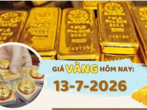 Giá vàng hôm nay 13-7: Chưa thoát vùng tích lũy, giới phân tích giữ quan điểm thận trọng