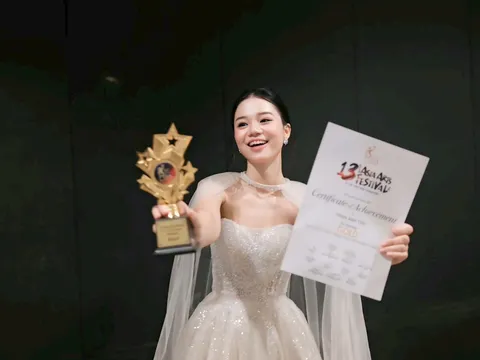 Anh Thư giành giải Vàng tại Asia Arts Festival 2026