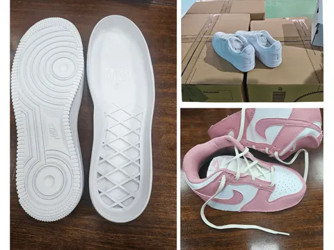 Phát hiện nhà máy sản xuất hơn 25.000 đôi giày giả mạo nhãn hiệu Nike