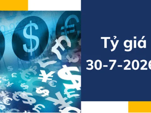 Tỷ giá ngày 30-7: USD suy yếu
