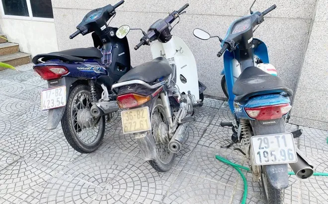 Hà Nội: triệt phá ổ nhóm trộm cắp tiêu thụ xe máy
