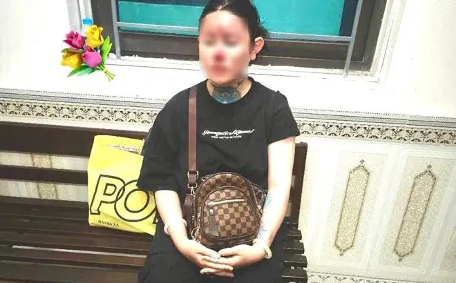 Tạm giữ Ngân “Baby” vì đập phá ô tô, trụ ATM trong đêm