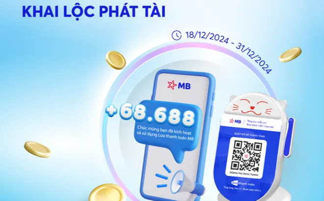 Loa Thanh toán MB - Giải pháp giao dịch thông minh cho mọi ngành nghề