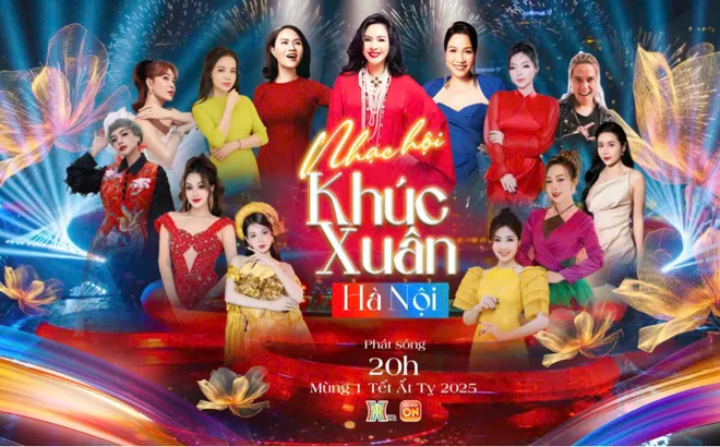 Dàn nghệ sĩ đình đám “đổ bộ” tại nhạc hội Khúc Xuân Hà Nội