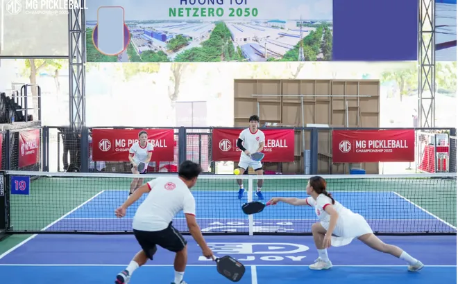 Chính thức khởi tranh giải MG Pickleball Championship 2025