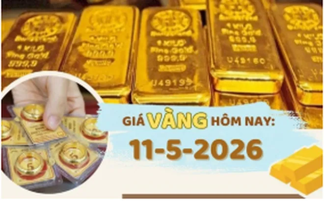 Giá vàng hôm nay 11-5: Tâm lý lạc quan trở lại, giới đầu tư kỳ vọng vàng đi lên