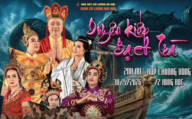 Vở cải lương “Duyên kiếp Bạch Trà” – nổi bật sự hy sinh cao quý của phụ nữ