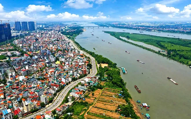 Đánh thức tiềm năng bất động sản ven sông Hồng