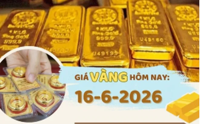 Giá vàng hôm nay 16-6: Dầu giảm mạnh, vàng hưởng lợi