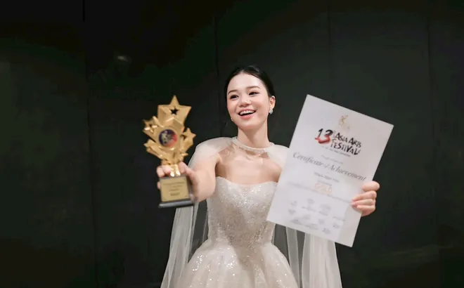 Anh Thư giành giải Vàng tại Asia Arts Festival 2026